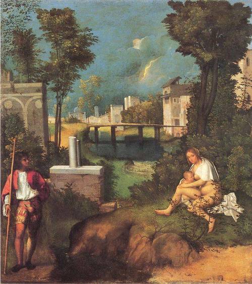 提香的威尼斯风景（提香作为威尼斯第一画师的第一件作品是）
